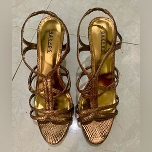 Bakers Women High Sandals 9